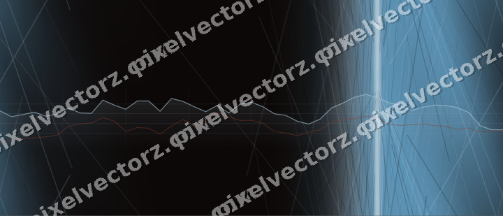 Nahtloser Neon Diagramm Hintergrund in Türkis und Rot