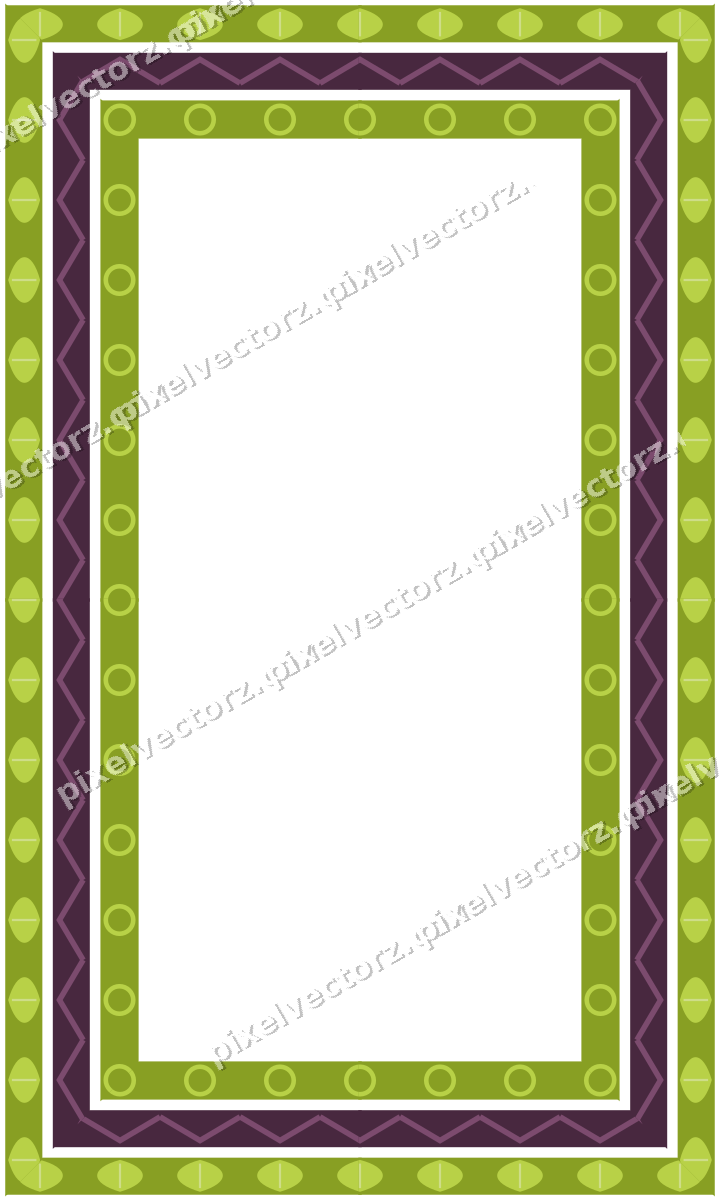 Decorative picture frame border in dark magenta with leaf moulding