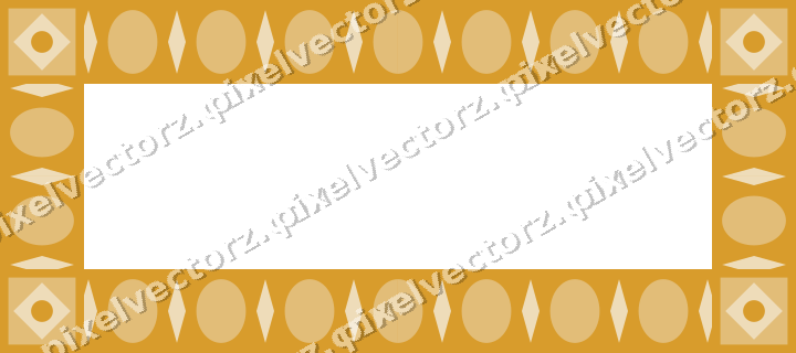 Decorative picture frame border in amber with egg and dart