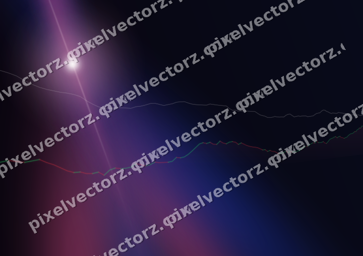 Leuchtender Neon Diagramm Hintergrund in Rosa und Blau