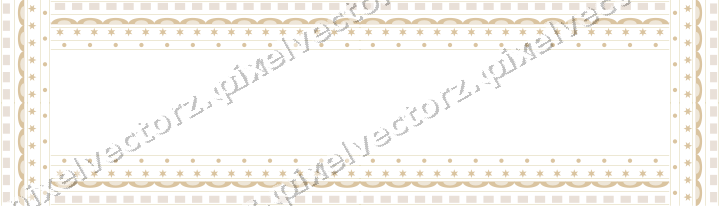 Decorative picture frame border in amber and pale orange with dentil