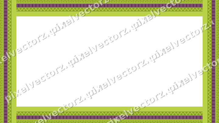Decorative picture frame border in dark magenta with greek key