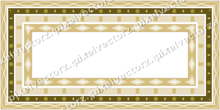 Decorative picture frame border in dark pink and red with guilloche