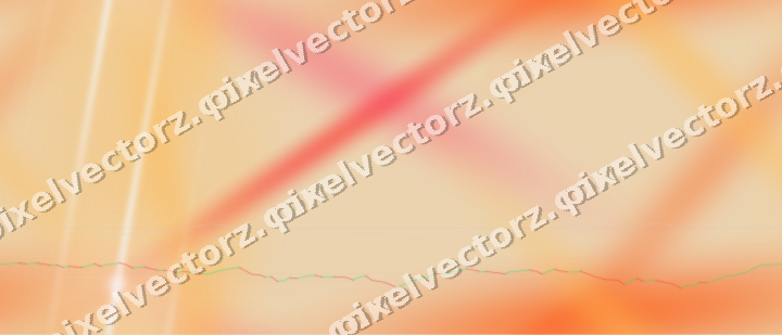 Nahtloser Pastell Diagramm Hintergrund in Rot und Orange