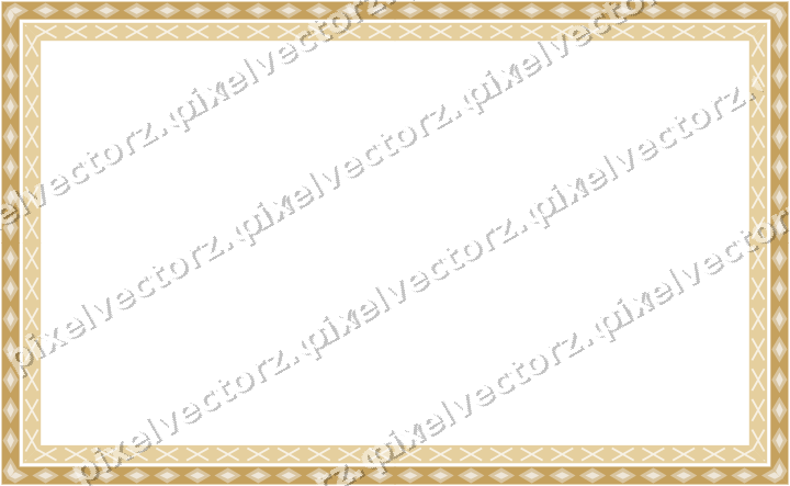Decorative picture frame border in dark pink and red with cross band