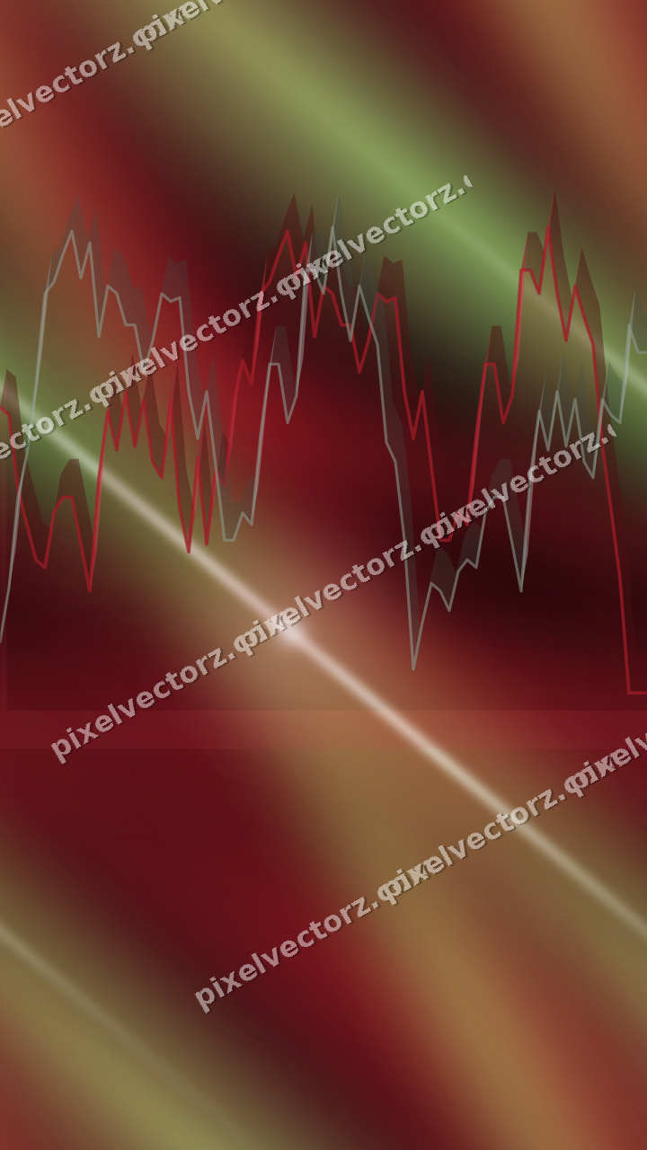 Nahtloser Neon Diagramm Hintergrund in Rot und Grün