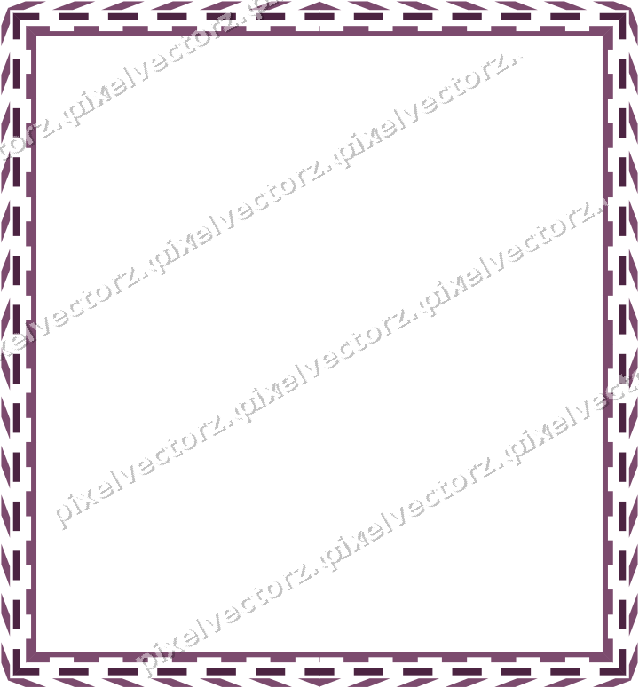 Decorative picture frame border in dark magenta with diagonal band