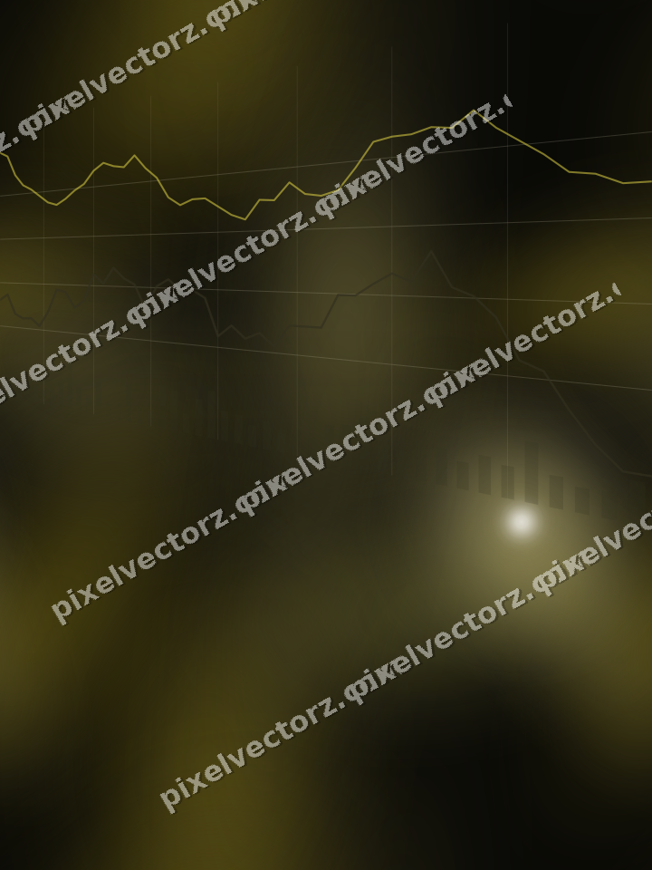 Nahtloser Neon Diagramm Hintergrund in Bernstein und Gelb