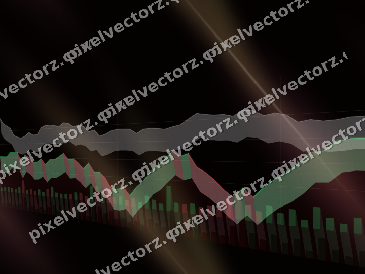 Nahtloser Neon Diagramm Hintergrund in Rot und Orange