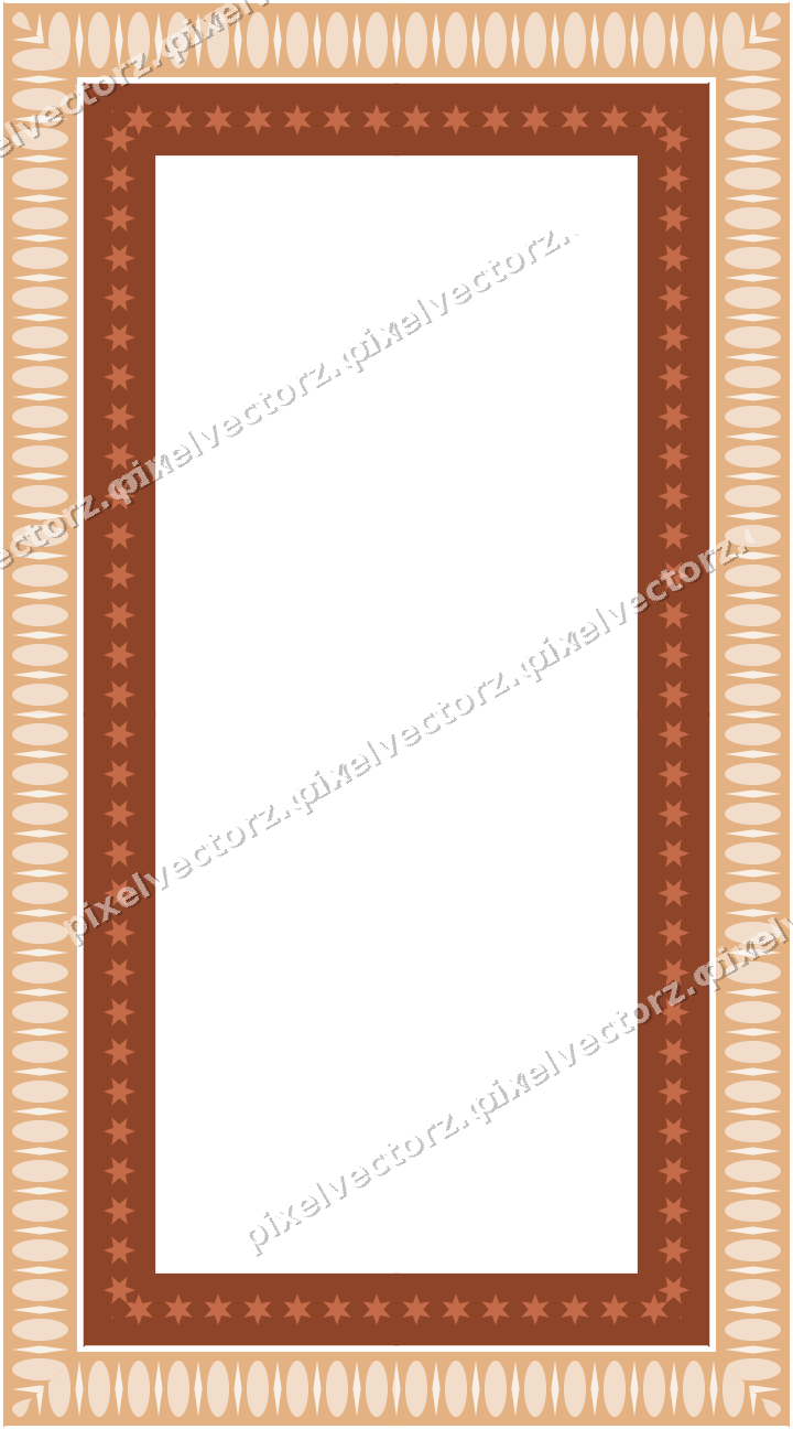 Decorative picture frame border in dark teal with egg and dart