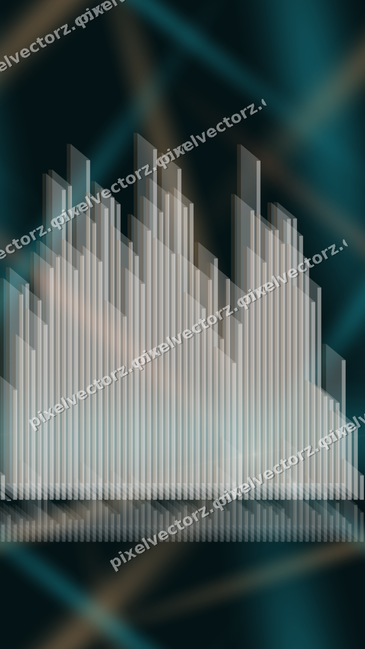 Nahtloser Neon Diagramm Hintergrund in Petrol und Orange