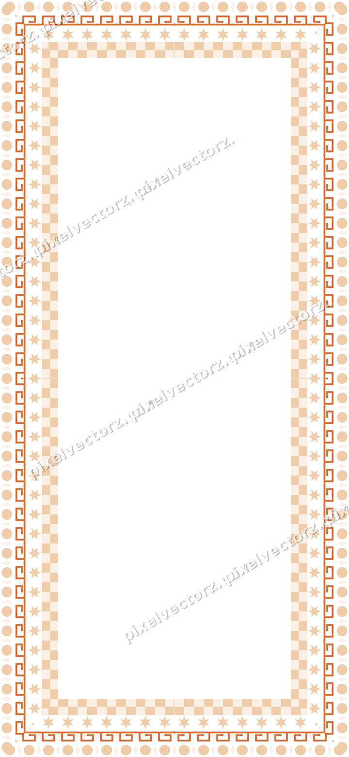 Decorative picture frame border in dark blue with egg and dart