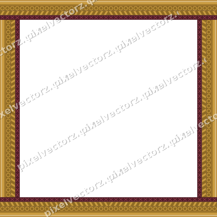 Decorative picture frame border in dark pink with diagonal band