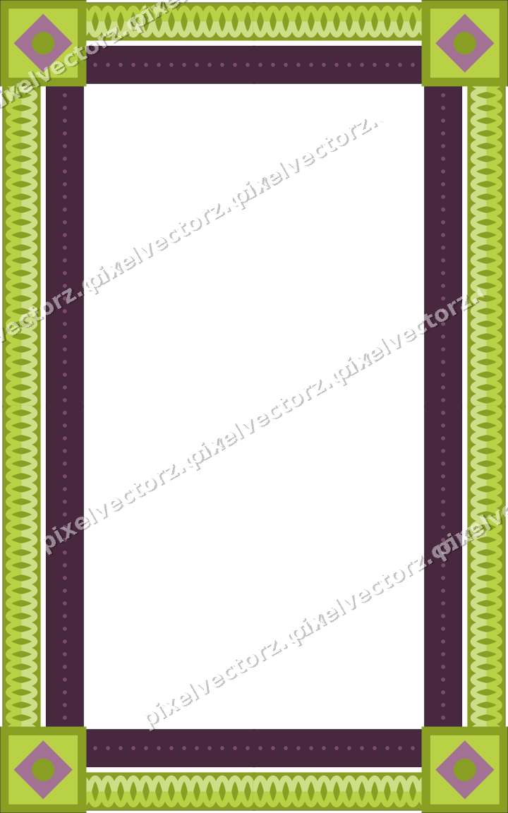 Decorative picture frame border in dark magenta with guilloche