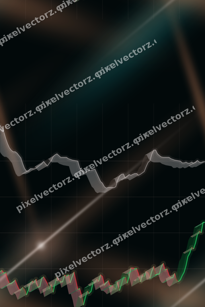 Nahtloser Neon Diagramm Hintergrund in Orange und Petrol