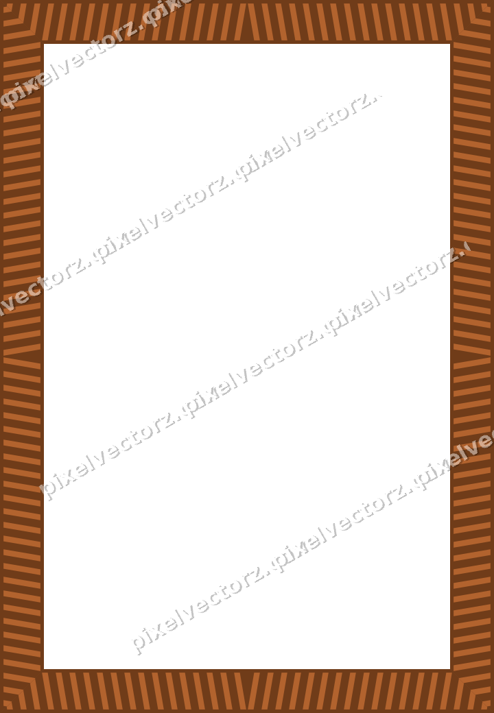 Decorative picture frame border in dark green with diagonal band
