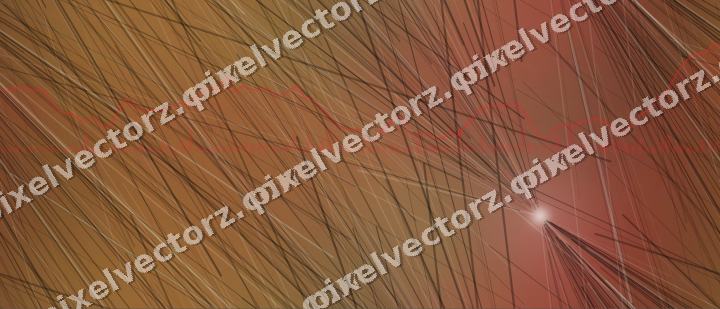 Nahtloser Neon Diagramm Hintergrund in Rot und Orange