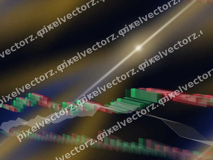 Nahtloser Neon Diagramm Hintergrund in Bernstein und Blau