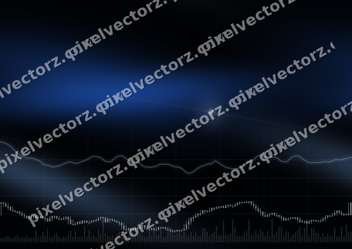 Nahtloser Neon Diagramm Hintergrund in Blau