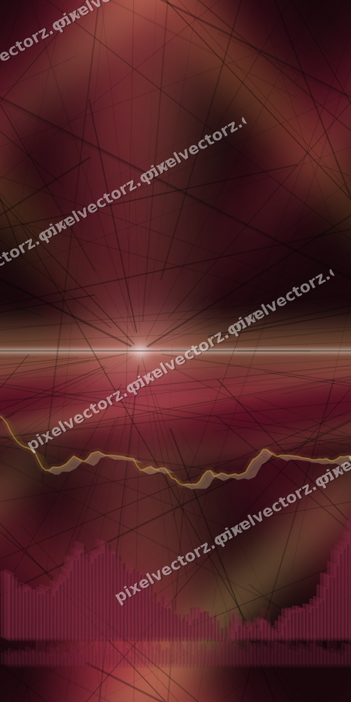 Nahtloser Neon Diagramm Hintergrund in Rosa und Bernstein