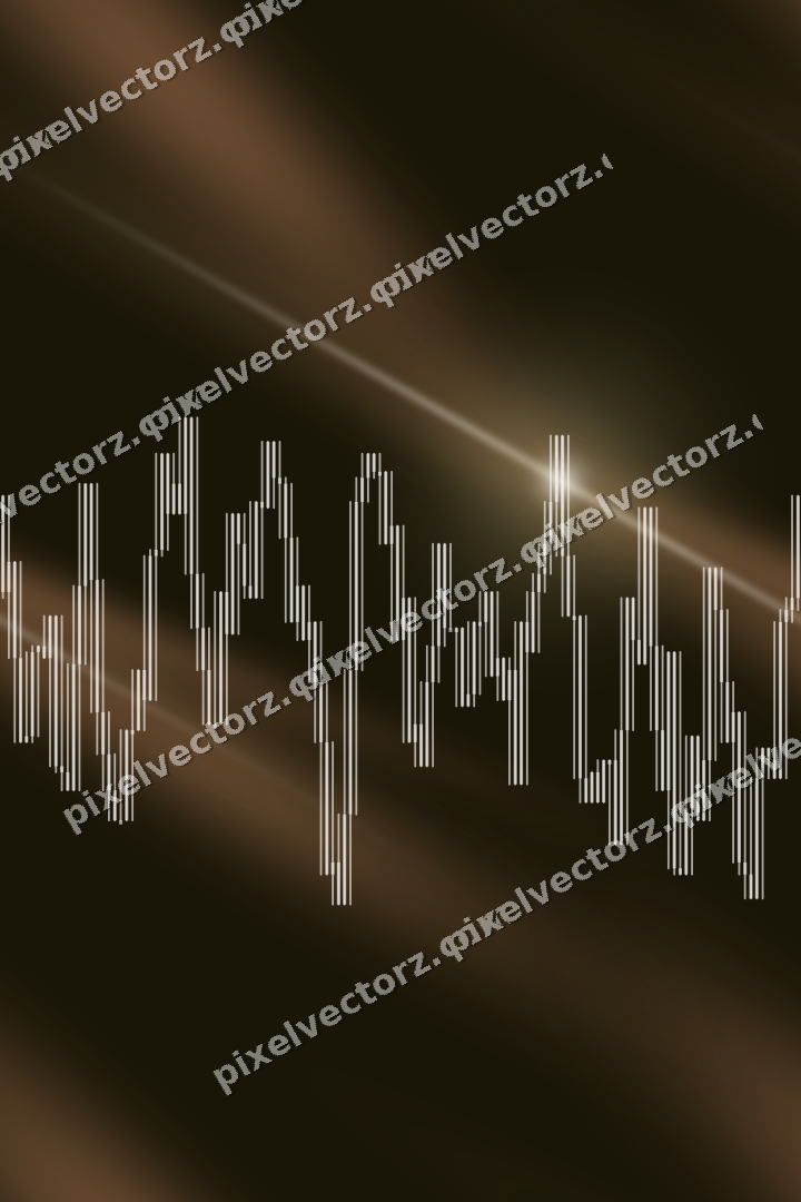 Nahtloser Neon Diagramm Hintergrund in Bernstein und Orange