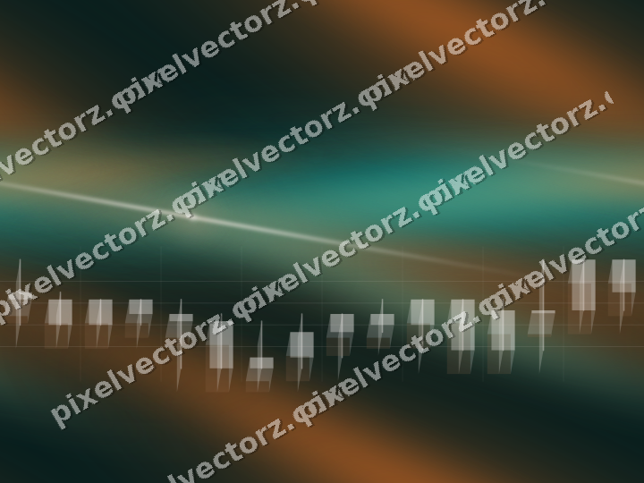 Nahtloser Neon Diagramm Hintergrund in Orange und Petrol