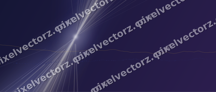 Leuchtender Neon Diagramm Hintergrund in Dunkelblau und Bernstein