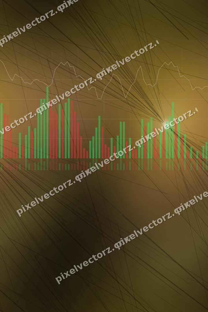 Nahtloser Neon Diagramm Hintergrund in Bernstein und Orange