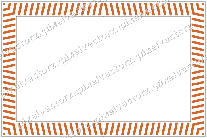 Decorative picture frame border in dark blue with diagonal band