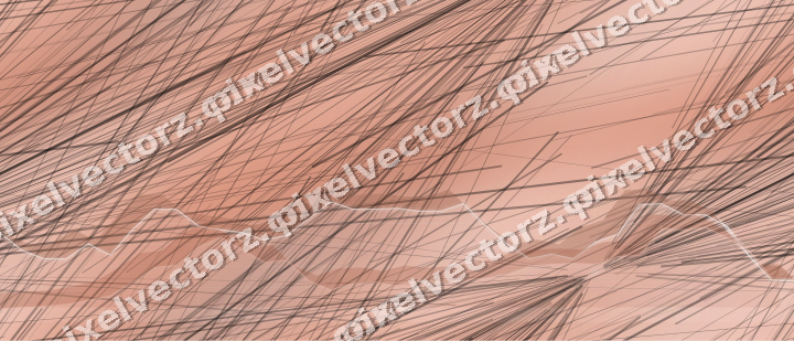 Nahtloser Pastell Diagramm Hintergrund in Orange und Türkis