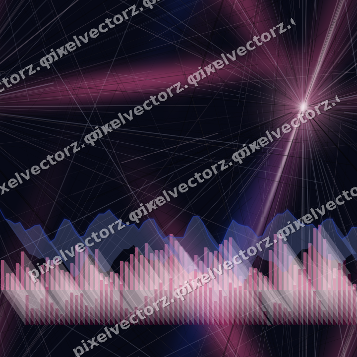 Nahtloser Neon Diagramm Hintergrund in Rosa und Blau