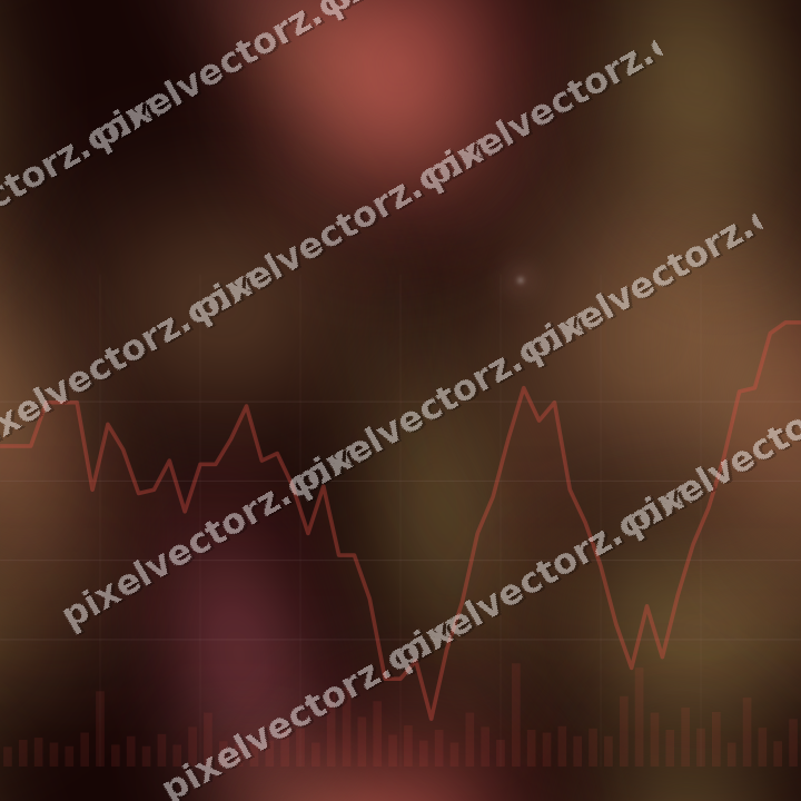 Nahtloser Neon Diagramm Hintergrund in Rot und Orange