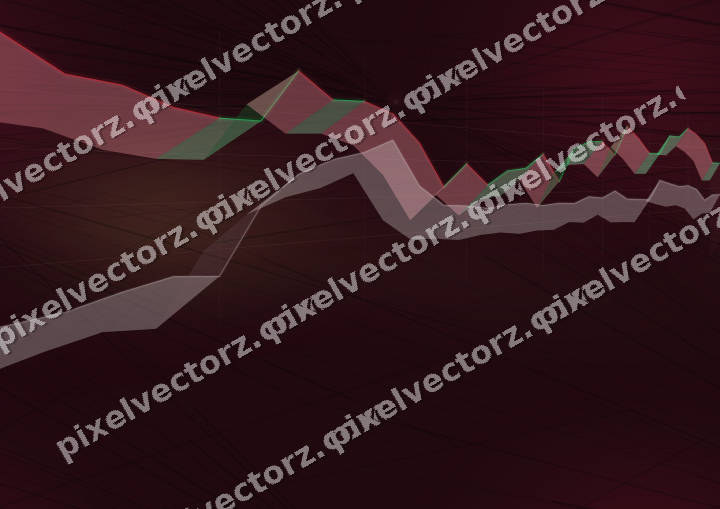 Nahtloser Neon Diagramm Hintergrund in Rosa und Bernstein