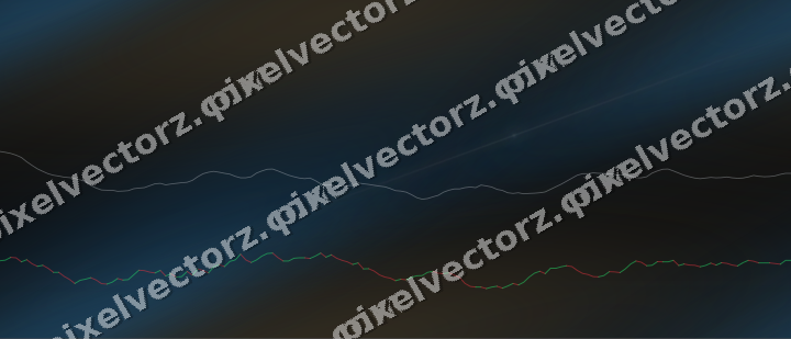 Nahtloser Neon Diagramm Hintergrund in Blau und Rot