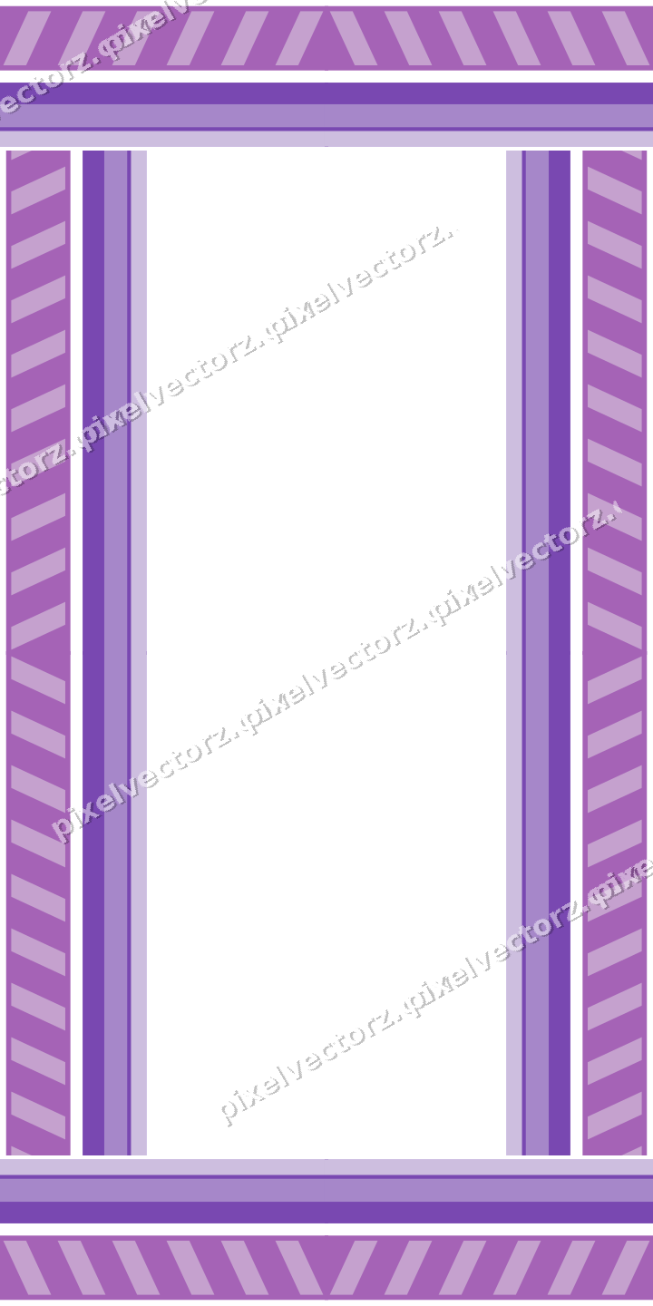 Decorative picture frame border in purple and blue with diagonal band