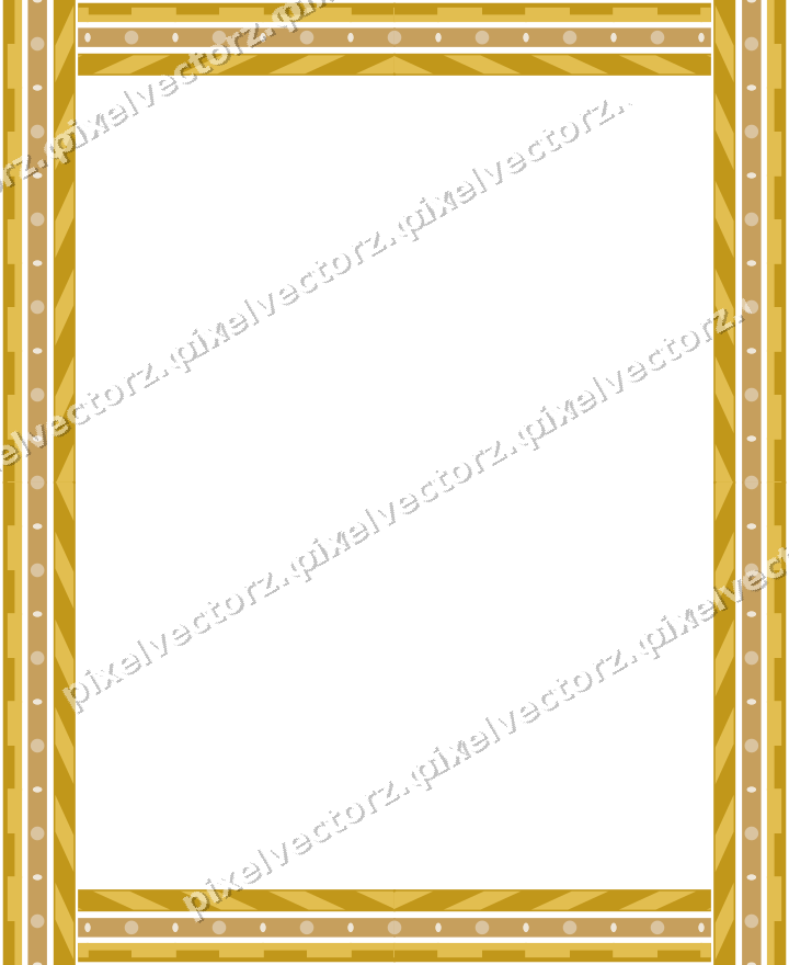 Decorative picture frame border in amber with bead and reel