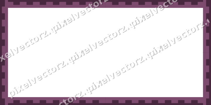 Decorative picture frame border in dark magenta with step band