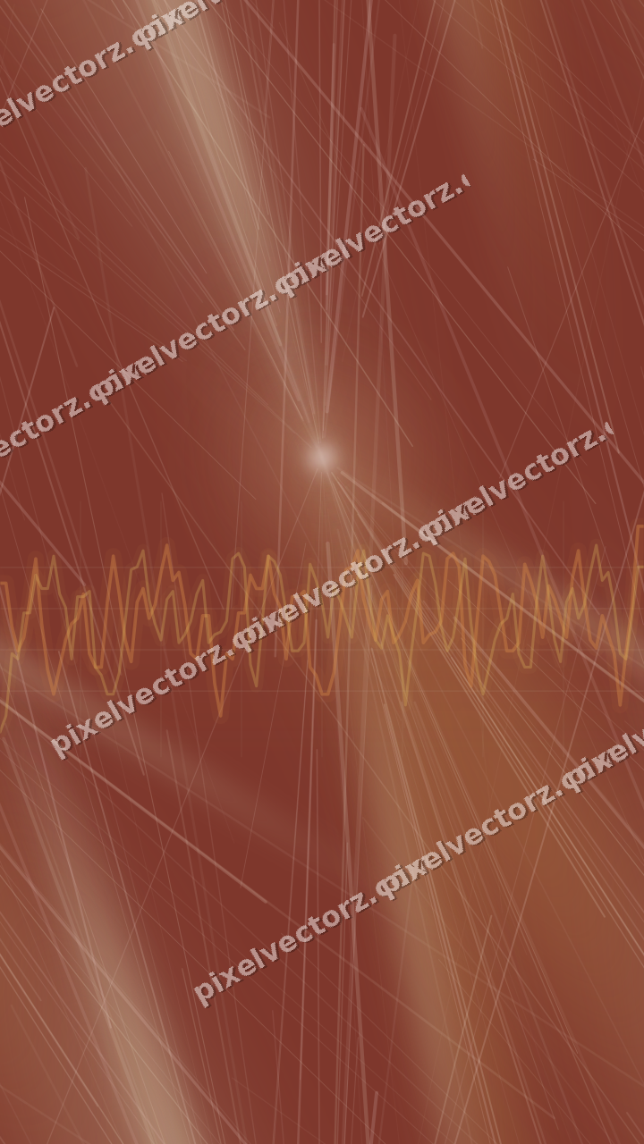 Nahtloser Neon Diagramm Hintergrund in Orange und Bernstein