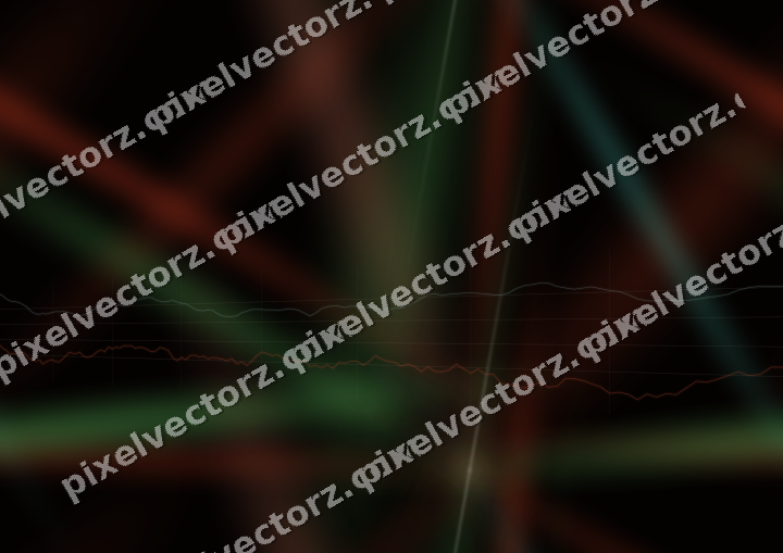 Nahtloser Neon Diagramm Hintergrund in Rot und Orange