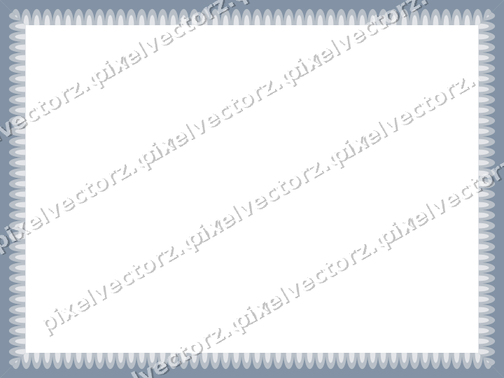 Decorative picture frame border in dark blue and white with scale band