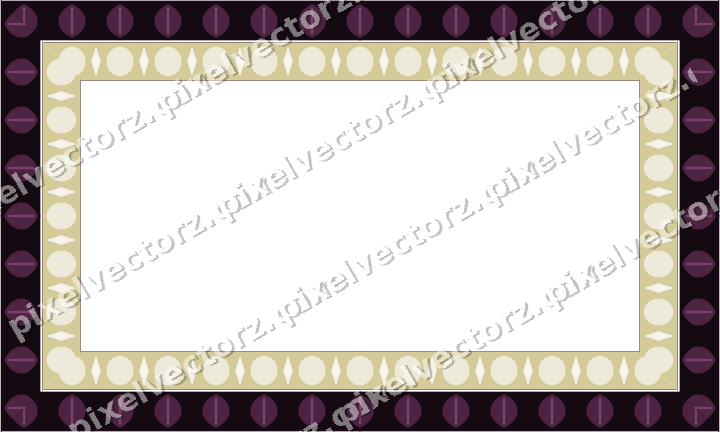 Decorative picture frame border in dark magenta with leaf moulding