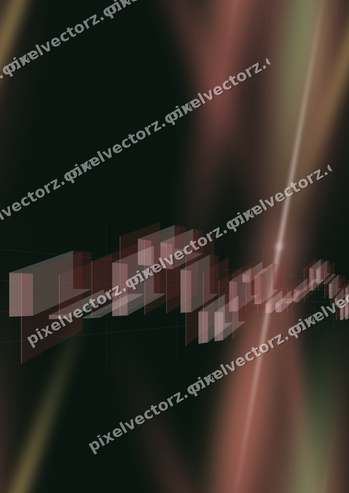 Nahtloser Neon Diagramm Hintergrund in Rot und Grün