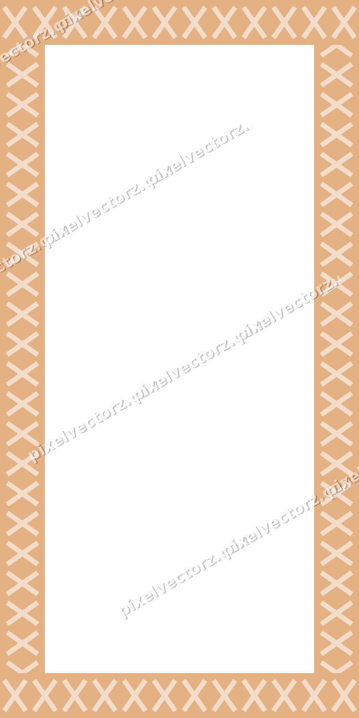 Decorative picture frame border in dark teal with cross band
