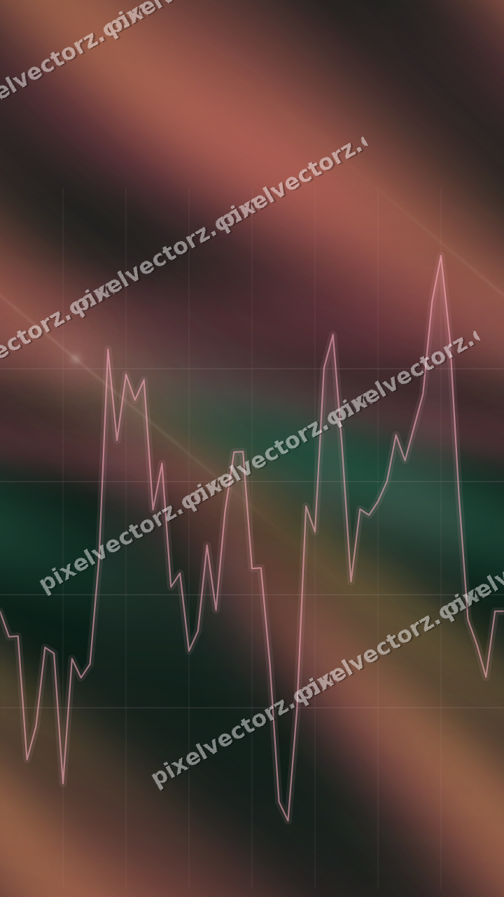 Nahtloser Neon Diagramm Hintergrund in Rosa und Bernstein