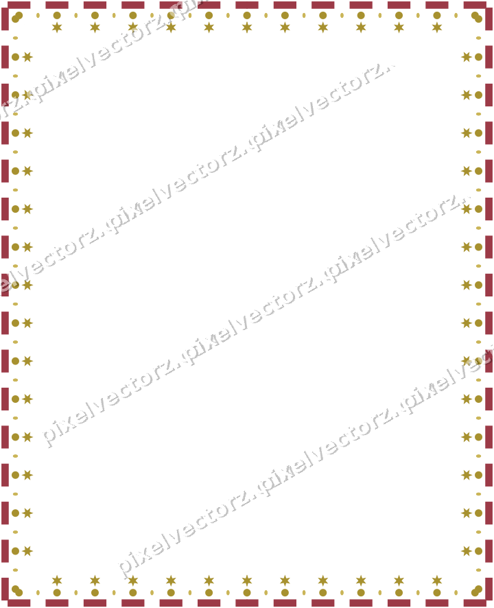 Decorative picture frame border in dark pink with bead and reel