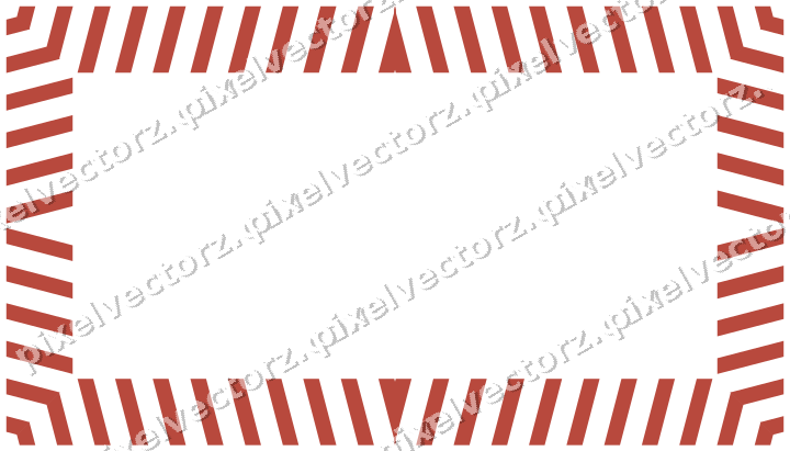 Decorative picture frame border in dark red with diagonal band