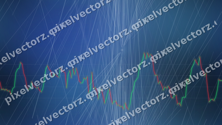 Nahtloser Neon Diagramm Hintergrund in Türkis und Blau