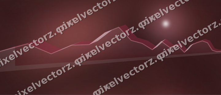 Nahtloser Neon Diagramm Hintergrund in Rosa und Rot