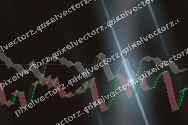 Nahtloser Neon Diagramm Hintergrund in Türkis und Rot