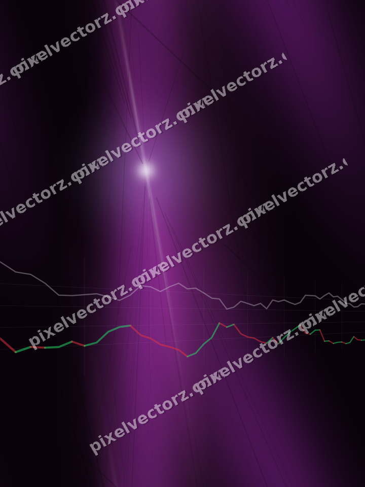 Nahtloser Neon Diagramm Hintergrund in Violett und Blau
